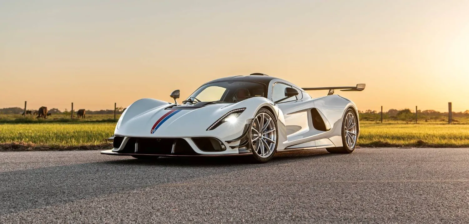 Hennessey Half-Mile Record: Venom F5 Hits 221.92 MPH