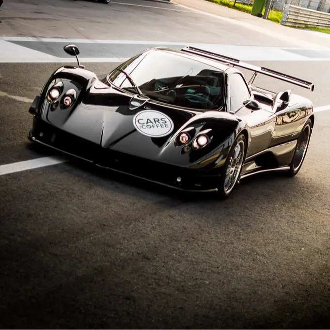 One-Off 2024 Nero Pagani Zonda: Manual Transmission Meets 661 HP